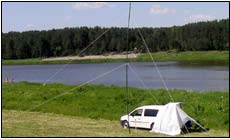 one station on site